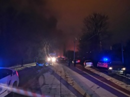 В центре Кропивницкого прогремели взрывы и возник пожар