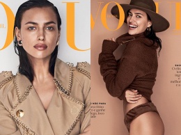 Ирина Шейк снялась для нового номера бразильского Vogue