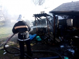 За сутки спасателями Николаевщины ликвидировано четыре пожара в частном секторе