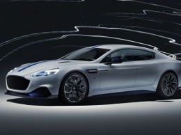 Aston Martin показал уникальный электрический спорткар Rapid E