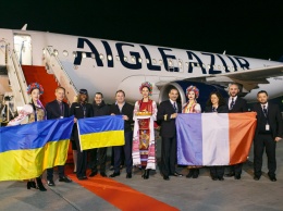 Aigle Azur выполнила первый рейс из Парижа в Киев