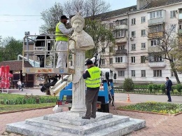 В Одессе отремонтировали памятник гетману Богдану Хмельницкому