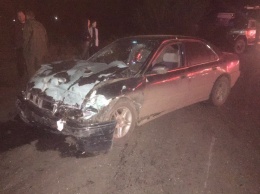 На Николаевщине «Славута» выезжая с заправки попала в ДТП, водитель погиб