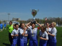 Девичья сборная Николаевской области - чемпион Высшей лиги Украины WU-16