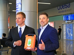 В Одесском аэропорту появился прибор для экстренной помощи пассажирам с остановкой сердца