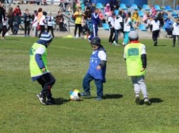 ФФУ провела в Березанке детский фестиваль «Открытые уроки футбола»