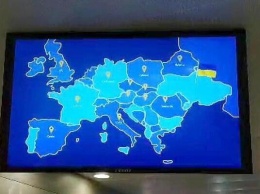 Скандал с картой Украины в ''Борисполе'': названа причина ''пропажи'' Крыма