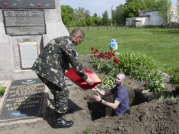 На Полтавщине перезахоронили останки воинов Второй мировой