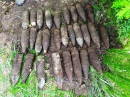 В трех районах Днепропетровщины нашли 48 старых снарядов