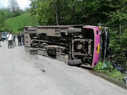 Автобус с украинцами разбился в ДТП: фото и первые подробности инцидента