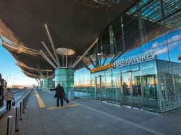 Аэропорт Борисполь временно прекратил работу из-за грозы