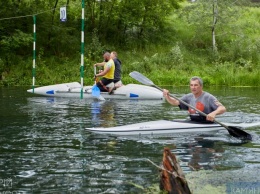 В Каменском прошли соревнования по спортивно водному туризму