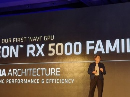 AMD представила видеокарту Radeon RX 5700 на 7-нанометровом техпроцессе