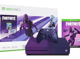 Microsoft готовит фиолетовый Xbox One S для фанатов Fortnite