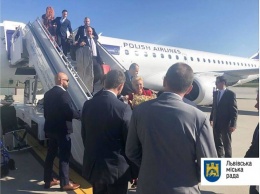 Во Львов приехала супруга президента Польши Агата Корнхаузер-Дуда
