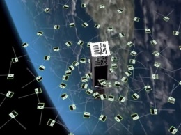 На орбите Земли протестировали 100 спутников размером с крекер