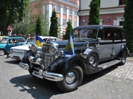 В Украине засветился редчайший довоенный немецкий лимузин