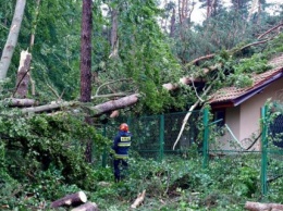На Польшу обрушился ураган, спасатели предупреждают о шквалах в Украине