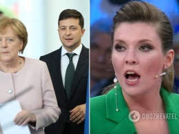 В России припозорили Зеленского из-за инцидента с Меркель: президент ответил