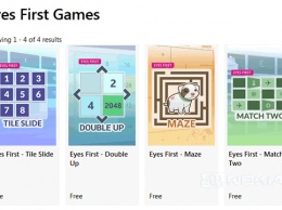 Microsoft представила четыре игры с управлением глазами