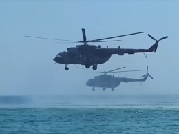Очаковские «морские котики» отработали десантирование без парашютов (ВИДЕО)