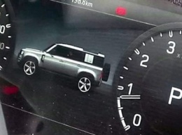 Land Rover Defender раскрыл себя сам