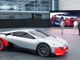 BMW представила 600-сильный гибрид BMW Vision M Next