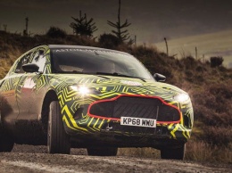 Aston Martin опубликовала первый тизер своего нового кроссовера (ВИДЕО)