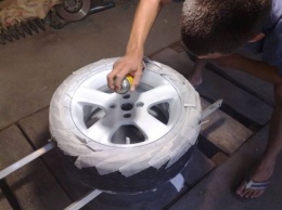 Как самостоятельно покрасить колесные диски