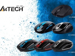 A4Tech представила беспроводные компьютерные мыши в новом дизайне