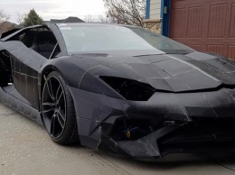 Физик создал Lamborghini Aventador с помощью 3D-печати (ВИДЕО)