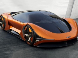 Показан будущий электрический суперкар McLaren Concept E-Zero