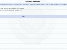 Явка в Одесской области выше, чем на западе Украины, но ниже средней по стране: хуже всего голосует Приморский район города
