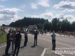 Протест на Волыни: На международной трассе Киев-Ковель-Ягодин ограничено движение транспорта
