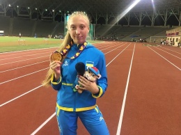 Легкоатлетка из Новой Каховки Мария Горелова стала Чемпионкой ХV Летнего Европейского юношеского фестиваля в прыжках в длину