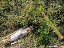 На улице Днепропетровской области нашли оружие и боеприпасы