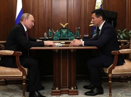Глава Калмыкии Хасиков отчитался перед Путиным о ситуации в регионе