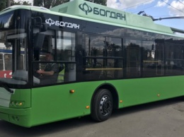 Новые троллейбусы вышли в Харькове на маршруты