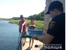 В Желтых Водах полиция напомнила детям о правилах поведения на воде