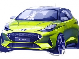 Опубликовано первое изображение нового Hyundai i10