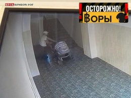 Украл детскую коляску в супермаркете: в Кривом Роге разыскивают вора, поживившегося на ул. Матусевича
