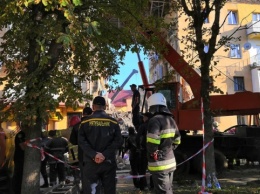 Жильцов рухнувшего дома в Дрогобыче эвакуируют