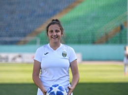Воспитанница николаевской школы футбола Елена Тарасенко забитым голом дебютировала в составе сборной Украины WU-19