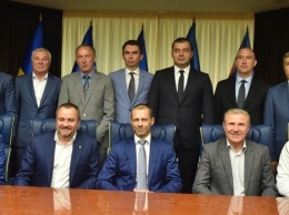 Президент УЕФА Александер Чеферин встретился с легендами украинского футбола