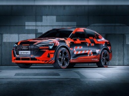 Audi анонсировала дебют купеобразного Audi e-tron Sportback