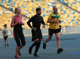 Ветераны АТО/ООС и знаменитые легкоатлеты Украины провели совместную тренировку