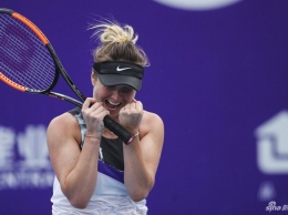 Элина Свитолина одержала уверенную победу на старте теннисного турнира в Гуанчжоу