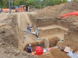 На территории парка в Керчи нашли древнее захоронение