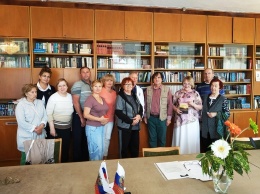 В библиотеке санатория «Дюльбер» прошла творческая встреча с писателем Дмитрием Сергеевым