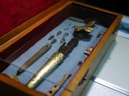 Запорожские археологи нашли на Мамай-горе золотой акинак и уникальную амфору, - ФОТОРЕПОРТАЖ